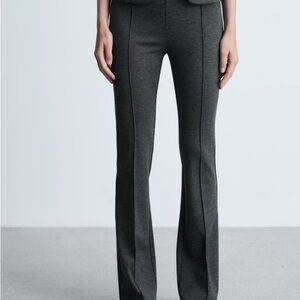 Mango Gray Women's Pants